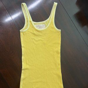 Vintage 2000’s Yellow Abercrombie and Fitch Tank Top